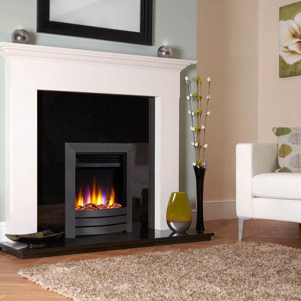 Celsi Ultiflame VR Camber 1.5kw Electric Fire - Black Textured