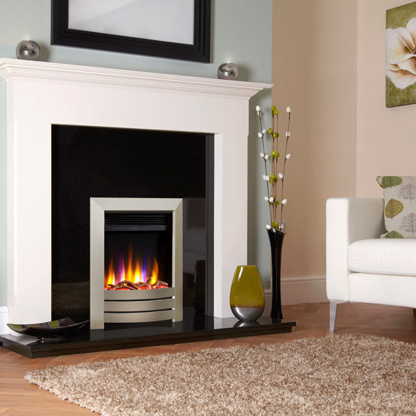 Celsi Ultiflame VR Camber 1.5kw Electric Fire - Satin Champagne