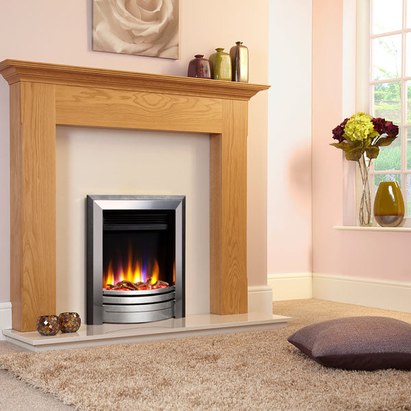 Celsi Ultiflame VR Frontier 1.5kw Electric Fire - Silver/Black