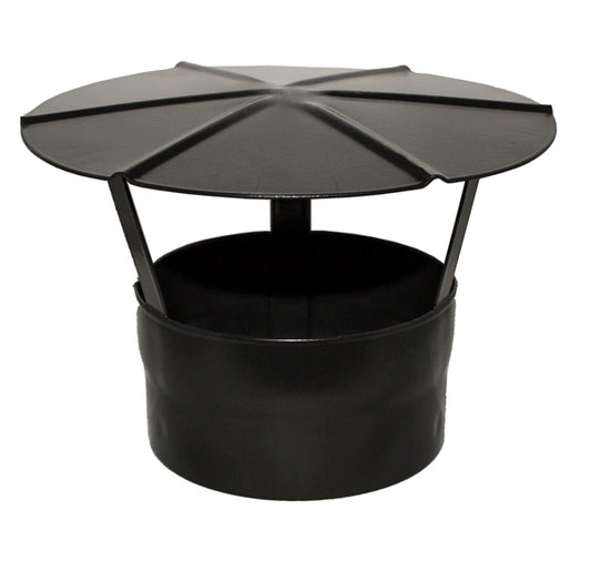 7" (180mm) Vitreous Enamel Rain Cap